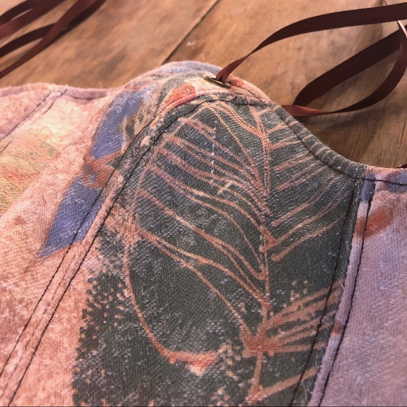 Handmade Reworked Corset Top - Picture 5 of 5